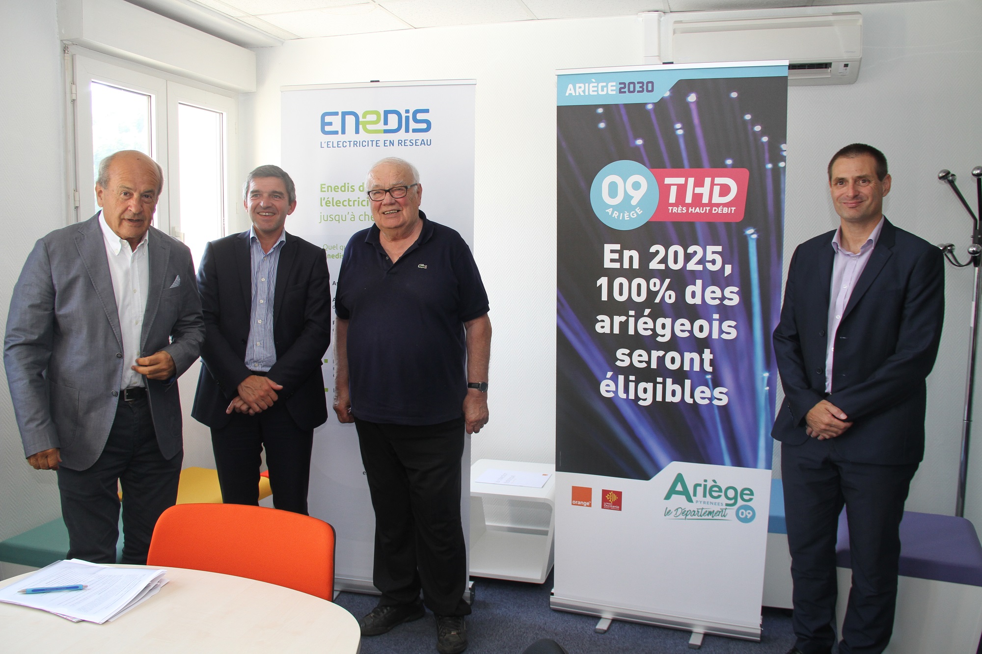 signature convention enedis SDE09 et ArTHD